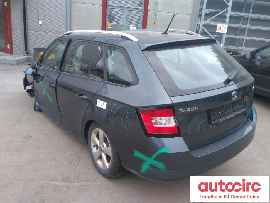 Škoda Fabia 2014-2021 (Type III) , Motorkode: CJZ, Girkassekode: SMA