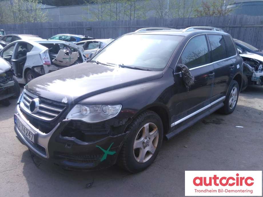 VW Touareg 2007-2010 (Type I, Fase 2) , Motorkode: BPE, Girkassekode: JXT