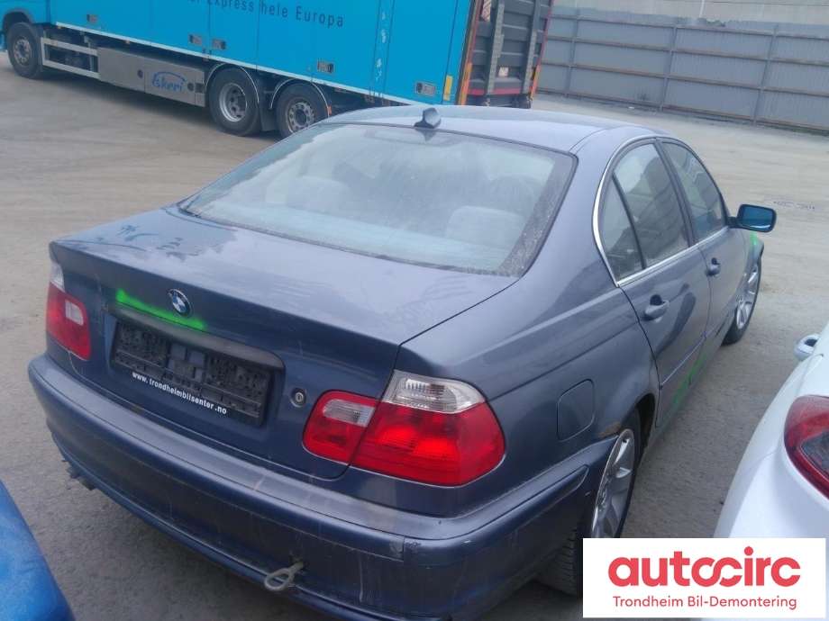 BMW 3-Serie 1998-2005 (E46) (E46), Motorkode: 206S4, Girkassekode:
