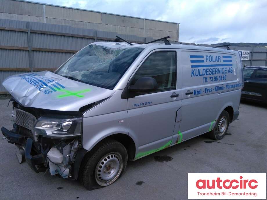 VW Transporter / Caravelle 2009-2015 (Fase 2) (T5) (T5), Motorkode: CAAC, Girkassekode: PAW
