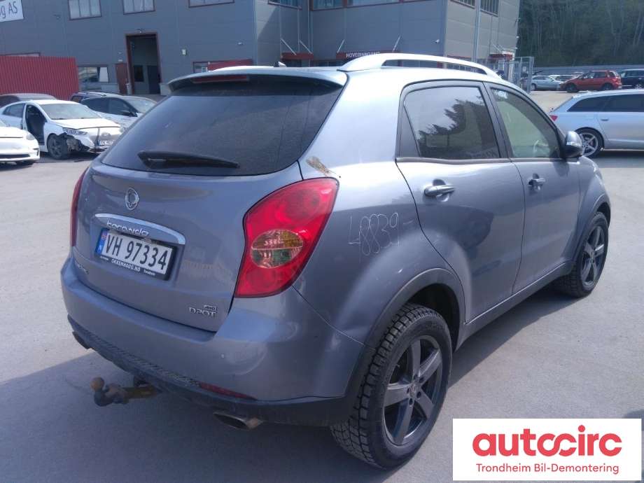 SsangYong Korando 2011-2013 (Type III) , Motorkode: 671 950, Girkassekode:
