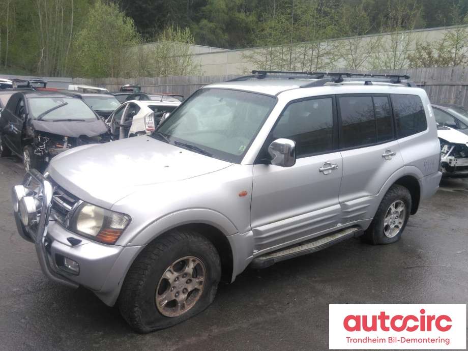 Mitsubishi Pajero 2000-2006 (Type III) , Motorkode: 4M41, Girkassekode: MR498051