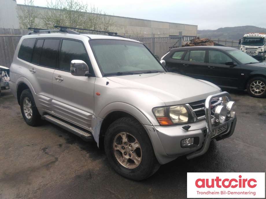 Mitsubishi Pajero 2000-2006 (Type III) , Motorkode: 4M41, Girkassekode: MR498051