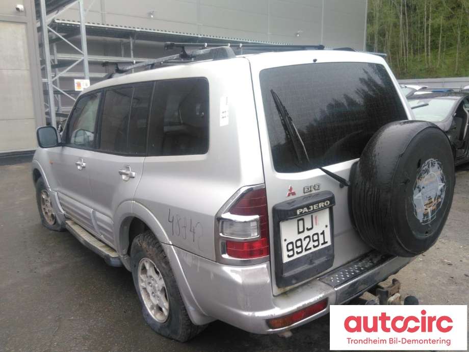 Mitsubishi Pajero 2000-2006 (Type III) , Motorkode: 4M41, Girkassekode: MR498051