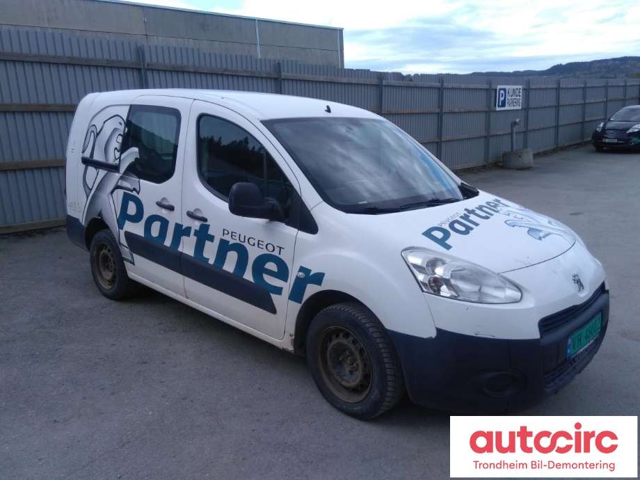 Peugeot Partner 2008-2015 (Type II, Fase 1) , Motorkode: 9H06, Girkassekode: 