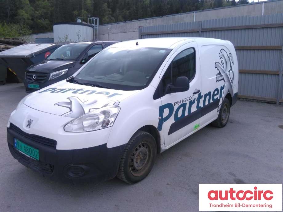 Peugeot Partner 2008-2015 (Type II, Fase 1) , Motorkode: 9H06, Girkassekode: 
