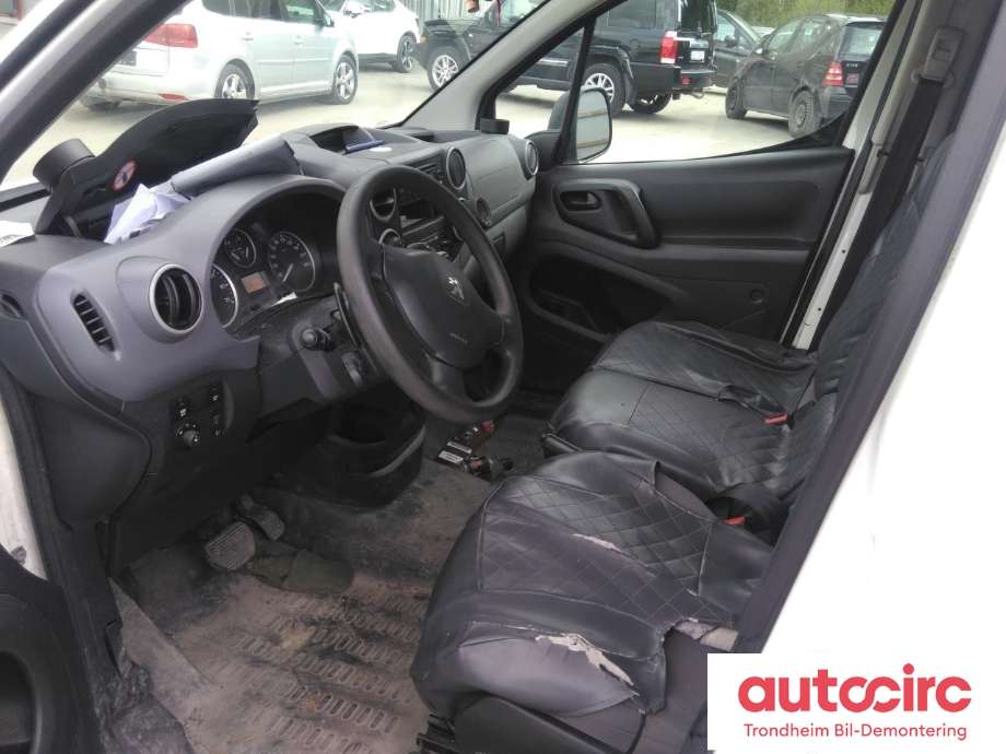 Peugeot Partner 2008-2015 (Type II, Fase 1) , Motorkode: 9H06, Girkassekode: 