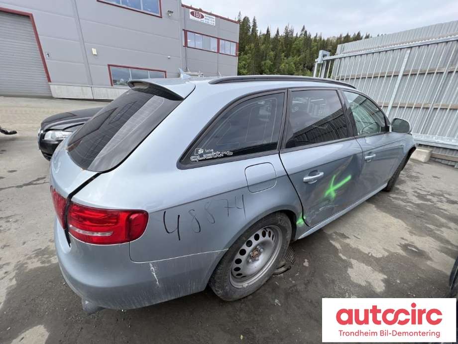 Audi A4 2007-2014 (Type IV) (B8) (B8), Motorkode: CAHA, Girkassekode: KXM