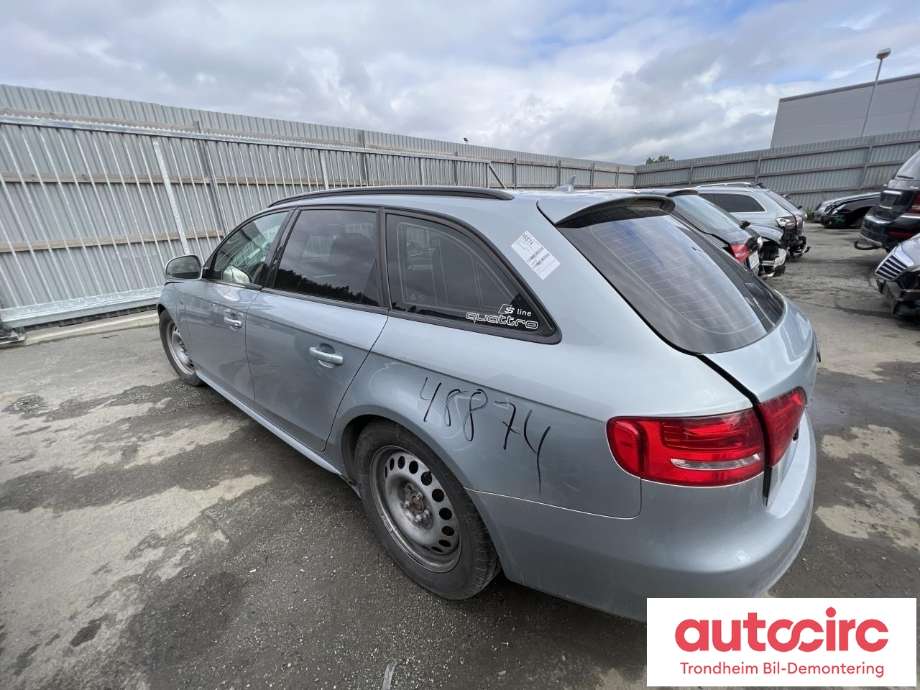 Audi A4 2007-2014 (Type IV) (B8) (B8), Motorkode: CAHA, Girkassekode: KXM