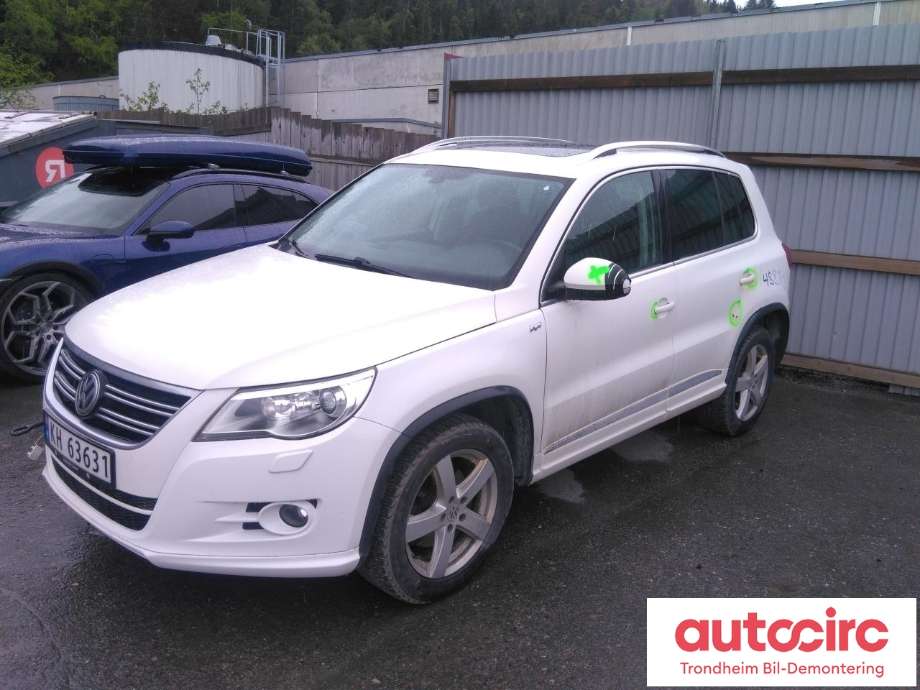 VW Tiguan 2007-2011 (Type I, Fase 1) , Motorkode: CBA, Girkassekode: 