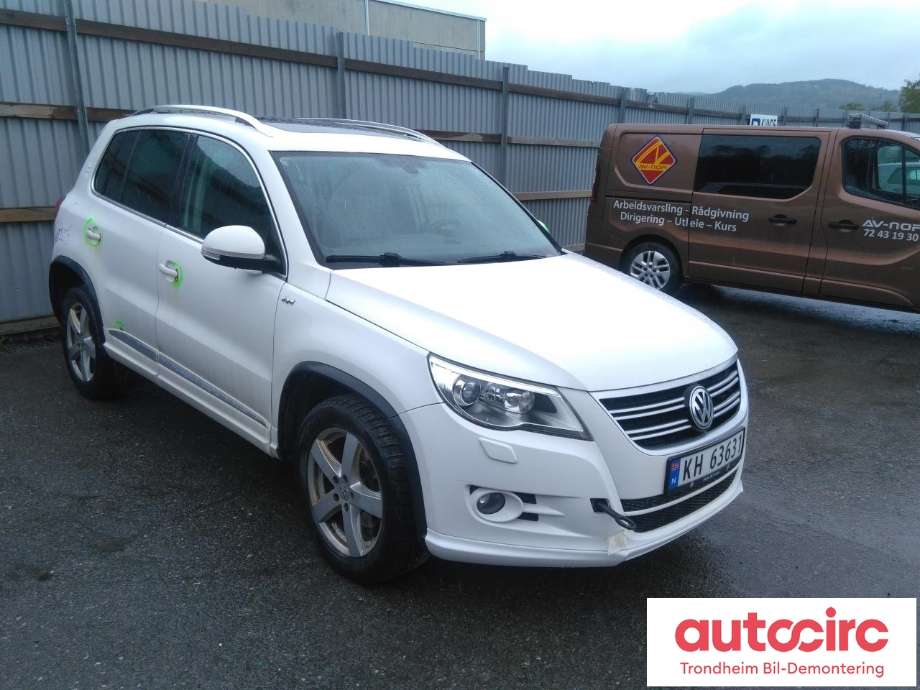 VW Tiguan 2007-2011 (Type I, Fase 1) , Motorkode: CBA, Girkassekode: 
