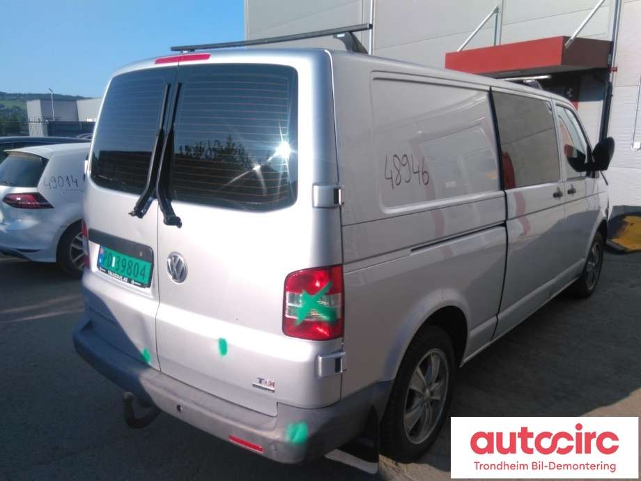 VW Transporter / Caravelle 2009-2015 (Fase 2) (T5) (T5), Motorkode: CFCA, Girkassekode: MKA