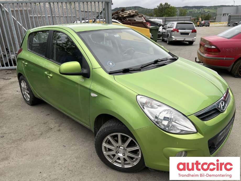 Hyundai i20 2009-2014 (Type I) , Motorkode: G4FA, Girkassekode: 4500023060
