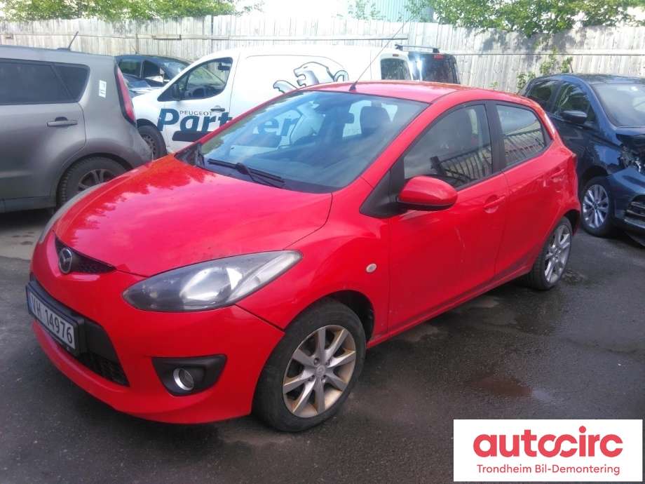 Mazda 2 2007-2010 (Type II, Fase 1) , Motorkode: Y6, Girkassekode: