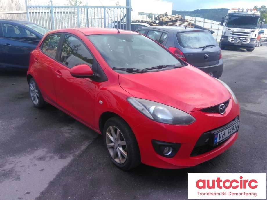 Mazda 2 2007-2010 (Type II, Fase 1) , Motorkode: Y6, Girkassekode: