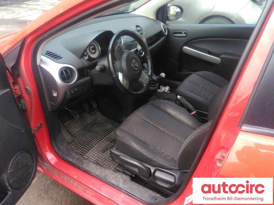 Mazda 2 2007-2010 (Type II, Fase 1) , Motorkode: Y6, Girkassekode: