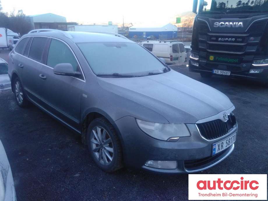 Škoda Superb 2008-2015 (Type II) , Motorkode: CAYC, Girkassekode: MTG