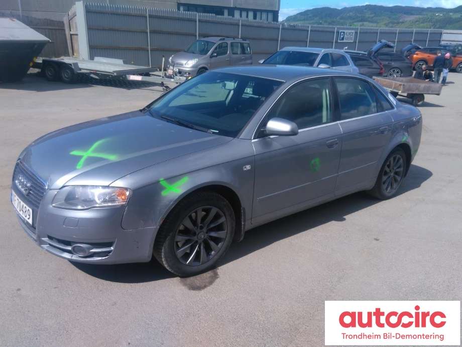Audi A4 2004-2008 (Type III) (B7) (B7), Motorkode: BFB, Girkassekode: 