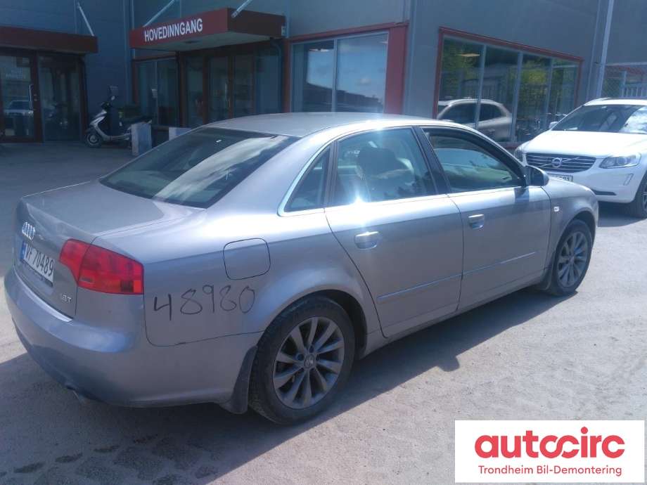 Audi A4 2004-2008 (Type III) (B7) (B7), Motorkode: BFB, Girkassekode: 