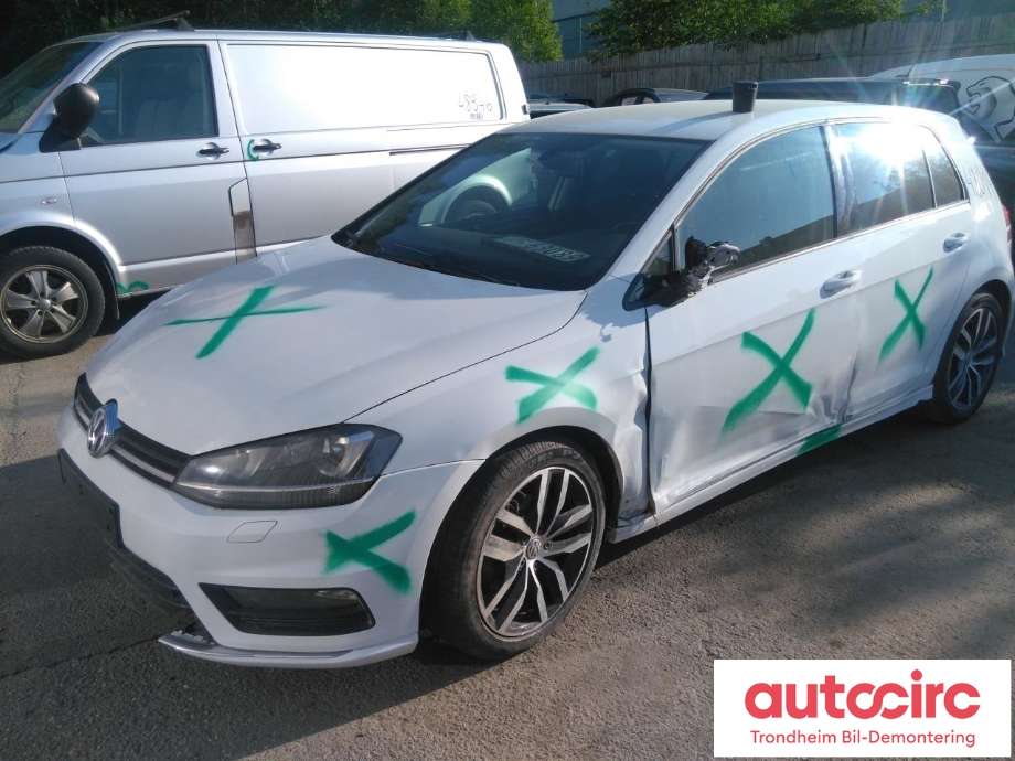 VW Golf VII 2012-2017 (Fase 1) , Motorkode: CJZA, Girkassekode: MYF