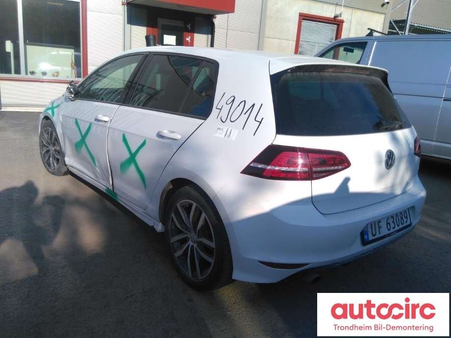 VW Golf VII 2012-2017 (Fase 1) , Motorkode: CJZA, Girkassekode: MYF