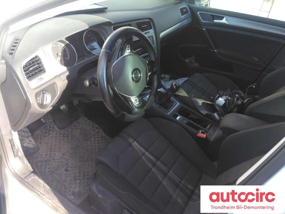 VW Golf VII 2012-2017 (Fase 1) , Motorkode: CJZA, Girkassekode: MYF