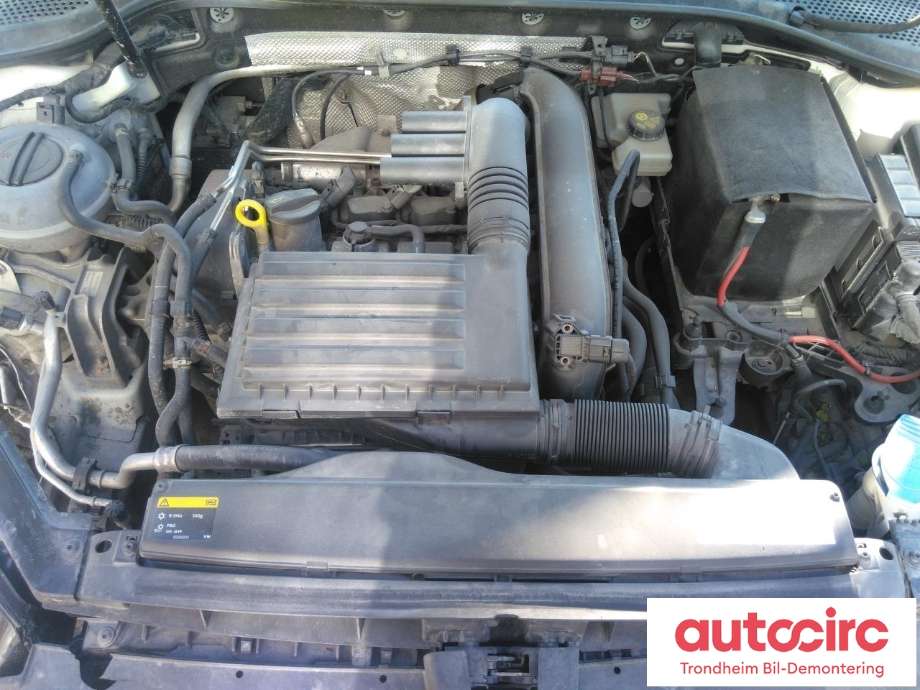 VW Golf VII 2012-2017 (Fase 1) , Motorkode: CJZA, Girkassekode: MYF