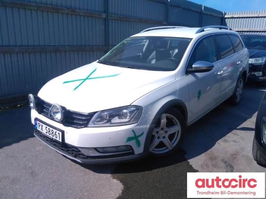 VW Passat 2011-2015 (B7) (B7), Motorkode: CFGC, Girkassekode: PQW