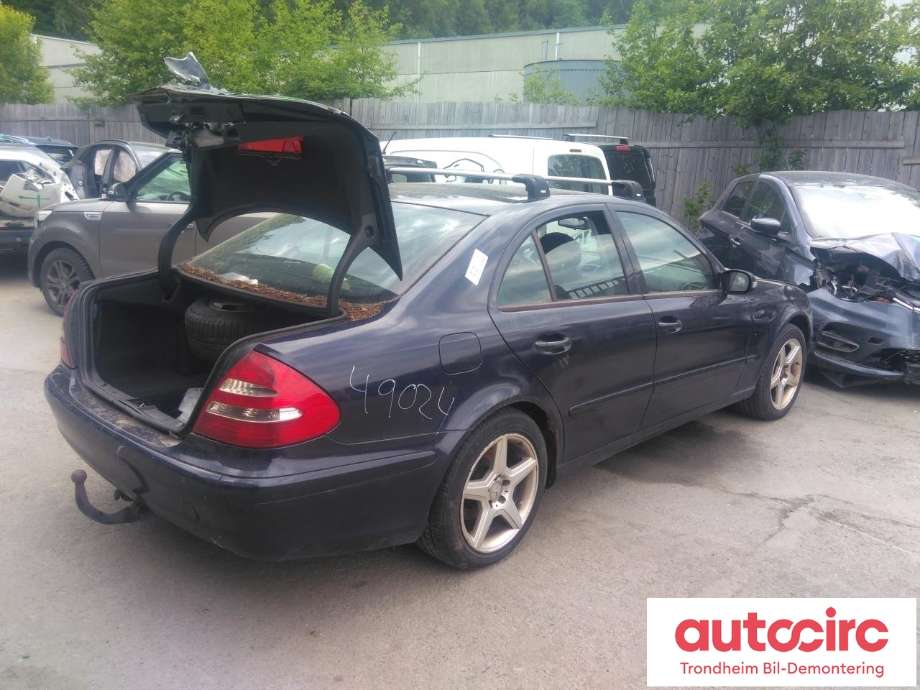 Mercedes E-Klasse 2002-2006 (Fase 1) (W211) (W211), Motorkode: 2|2CDI 150HK, Girkassekode: 722699