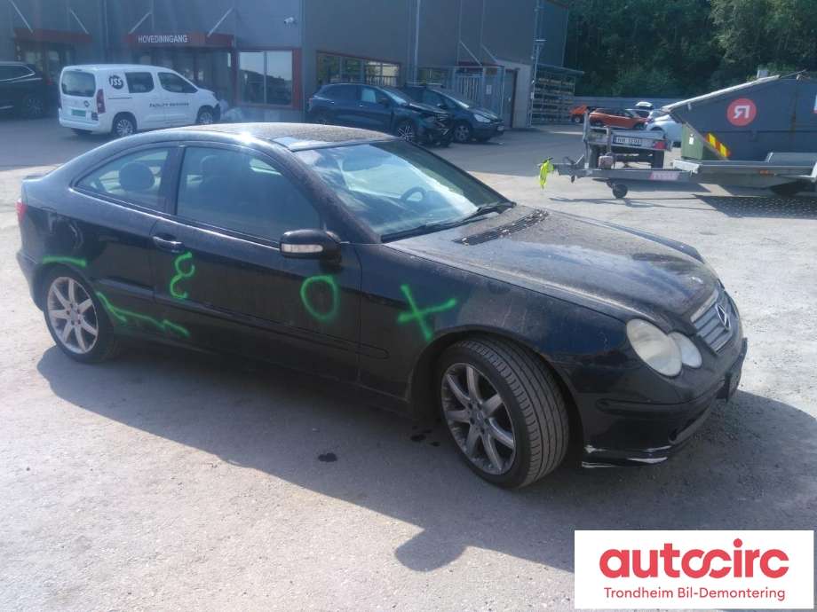 Mercedes C-Klasse 2000-2004 (Fase 1) (W203) (W203), Motorkode: , Girkassekode: 