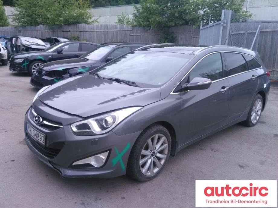Hyundai i40 2012-2017 , Motorkode: D4FD, Girkassekode: 4300024A30