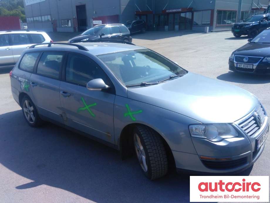 VW Passat 2005-2010 (B6) (B6), Motorkode: BLS, Girkassekode: KBM