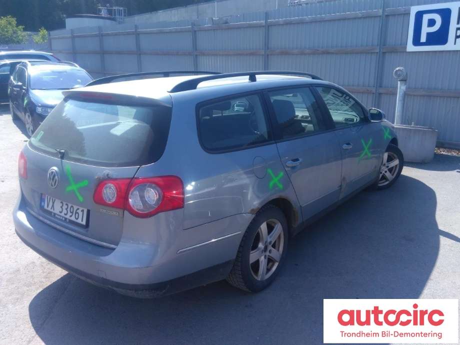 VW Passat 2005-2010 (B6) (B6), Motorkode: BLS, Girkassekode: KBM