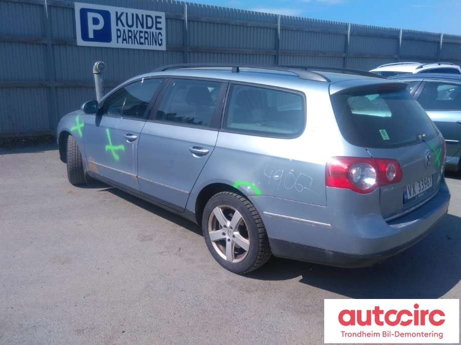 VW Passat 2005-2010 (B6) (B6), Motorkode: BLS, Girkassekode: KBM