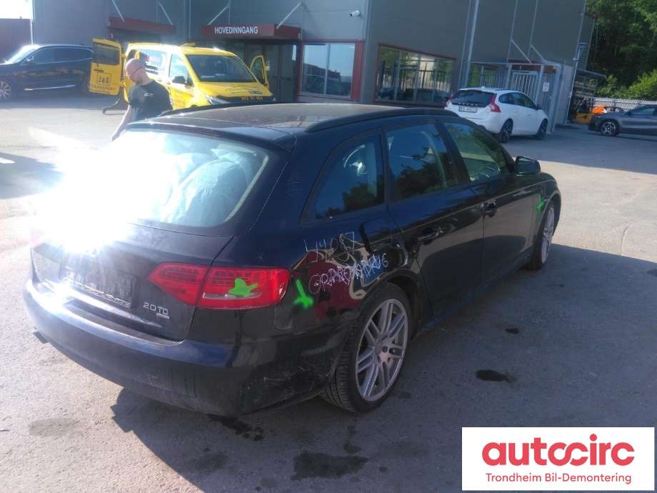 Audi A4 2007-2014 (Type IV) (B8) (B8), Motorkode: CAHA, Girkassekode: LLR