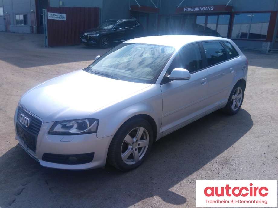 Audi A3 2009-2012 (Type II, Fase 2) , Motorkode: CAYC, Girkassekode: LUB
