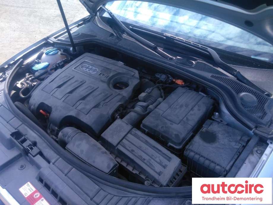 Audi A3 2009-2012 (Type II, Fase 2) , Motorkode: CAYC, Girkassekode: LUB