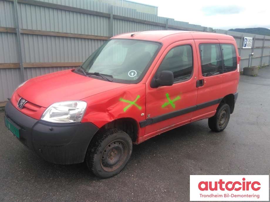 Peugeot Partner 2002-2008 (Type I, Fase 2) , Motorkode: , Girkassekode: 