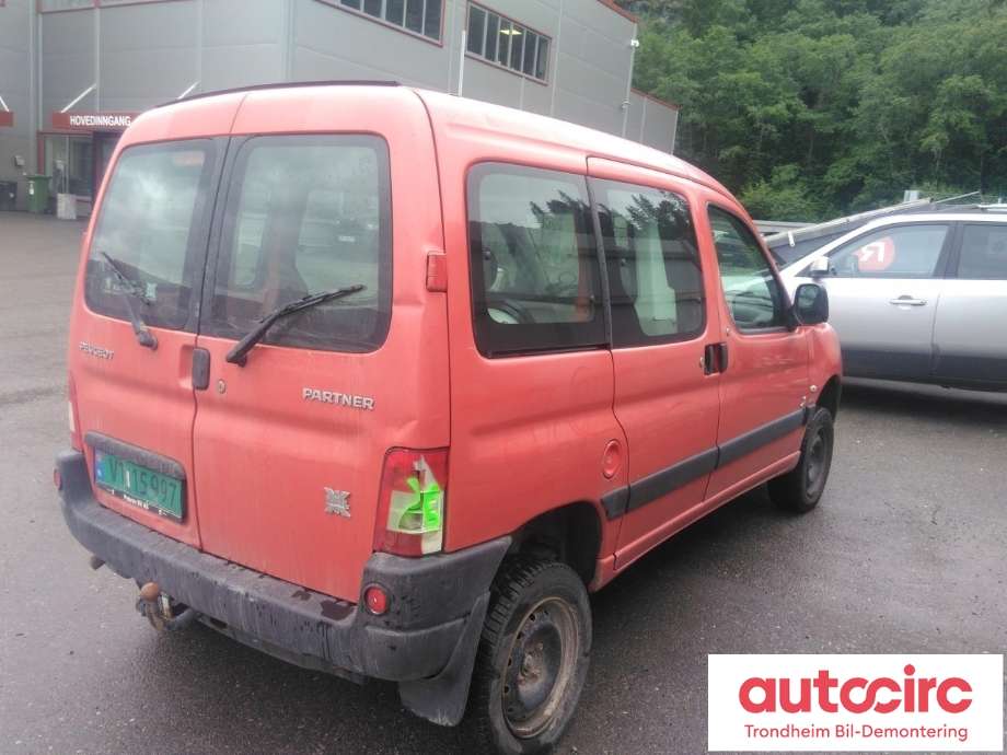 Peugeot Partner 2002-2008 (Type I, Fase 2) , Motorkode: , Girkassekode: 