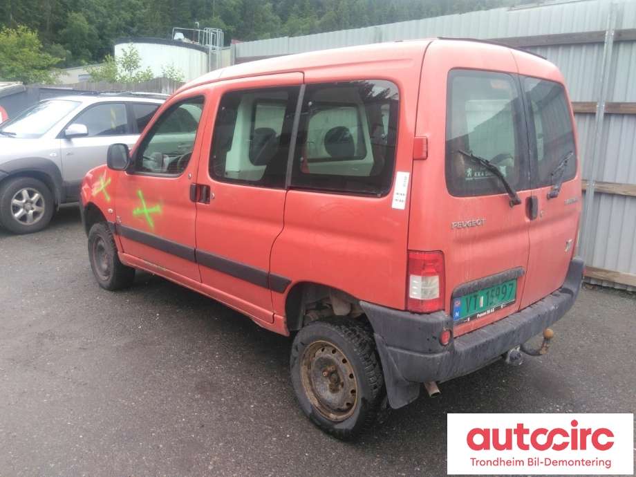Peugeot Partner 2002-2008 (Type I, Fase 2) , Motorkode: , Girkassekode: 