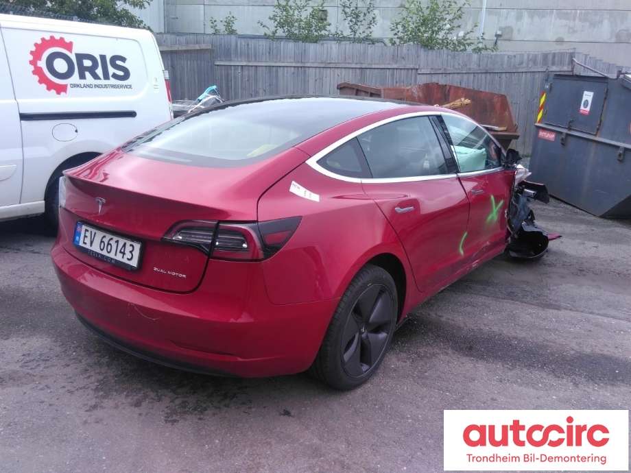 Tesla Model 3 2018-2023 (Fase 1) , Motorkode: 3D3|3D5, Girkassekode: 