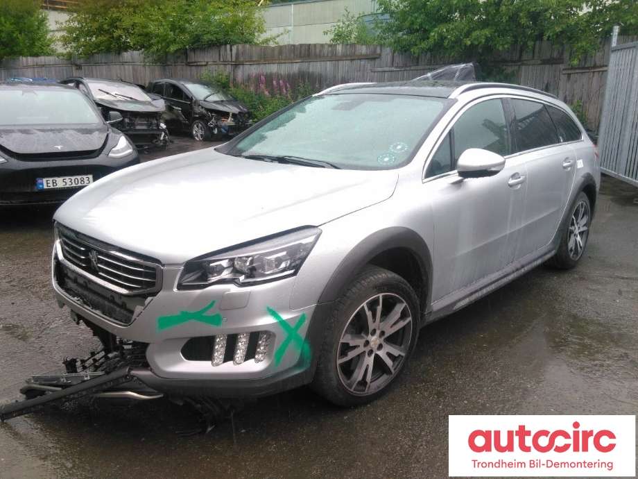 Peugeot 508 2014-2018 (Type I, Fase 2) , Motorkode: RHC, Girkassekode: 2231 S7