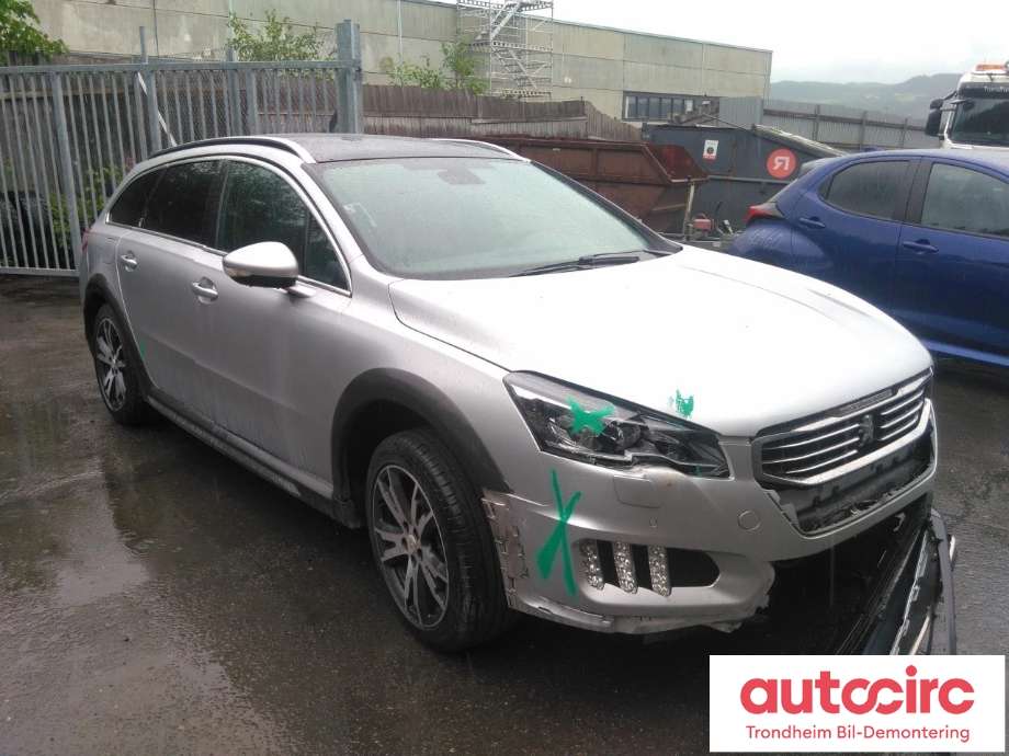 Peugeot 508 2014-2018 (Type I, Fase 2) , Motorkode: RHC, Girkassekode: 2231 S7
