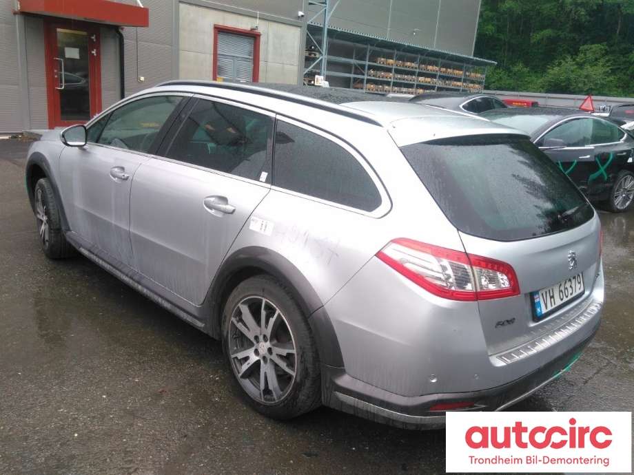 Peugeot 508 2014-2018 (Type I, Fase 2) , Motorkode: RHC, Girkassekode: 2231 S7