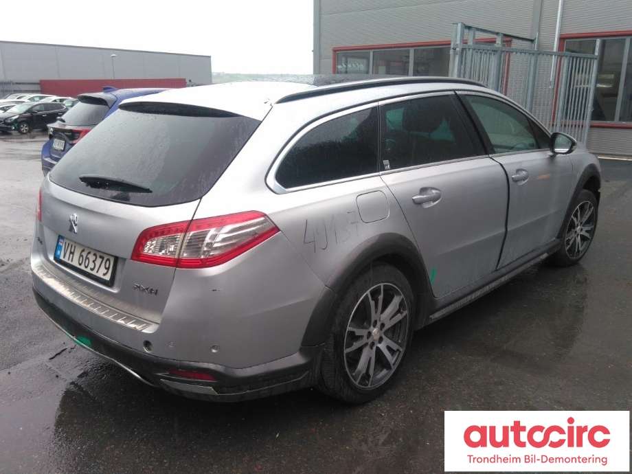 Peugeot 508 2014-2018 (Type I, Fase 2) , Motorkode: RHC, Girkassekode: 2231 S7