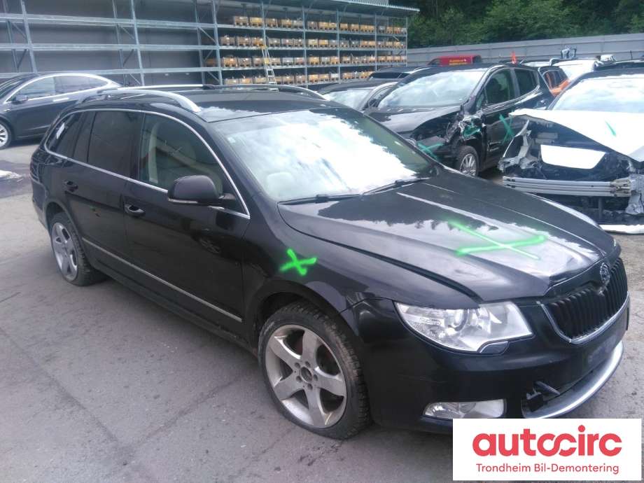 Škoda Superb 2008-2015 (Type II) , Motorkode: CFGB, Girkassekode: KXY