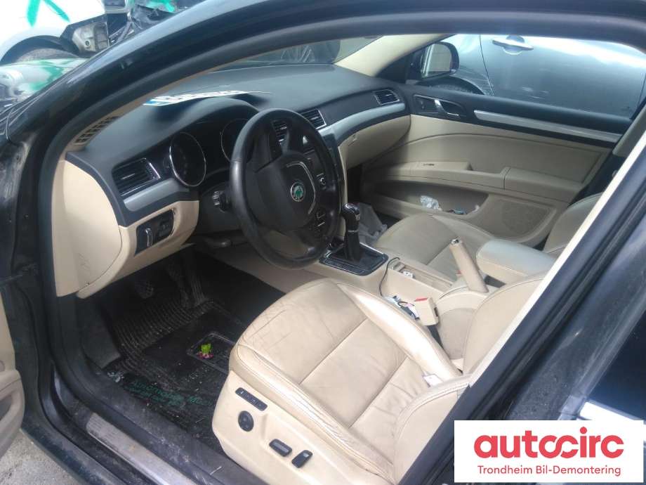 Škoda Superb 2008-2015 (Type II) , Motorkode: CFGB, Girkassekode: KXY