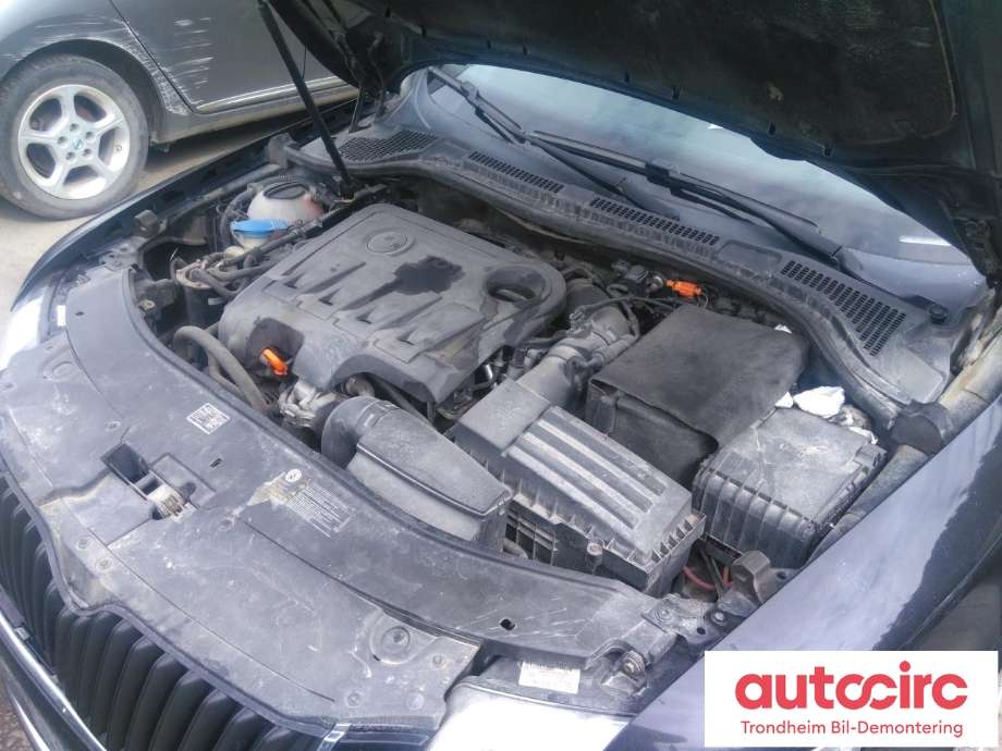Škoda Superb 2008-2015 (Type II) , Motorkode: CFGB, Girkassekode: KXY