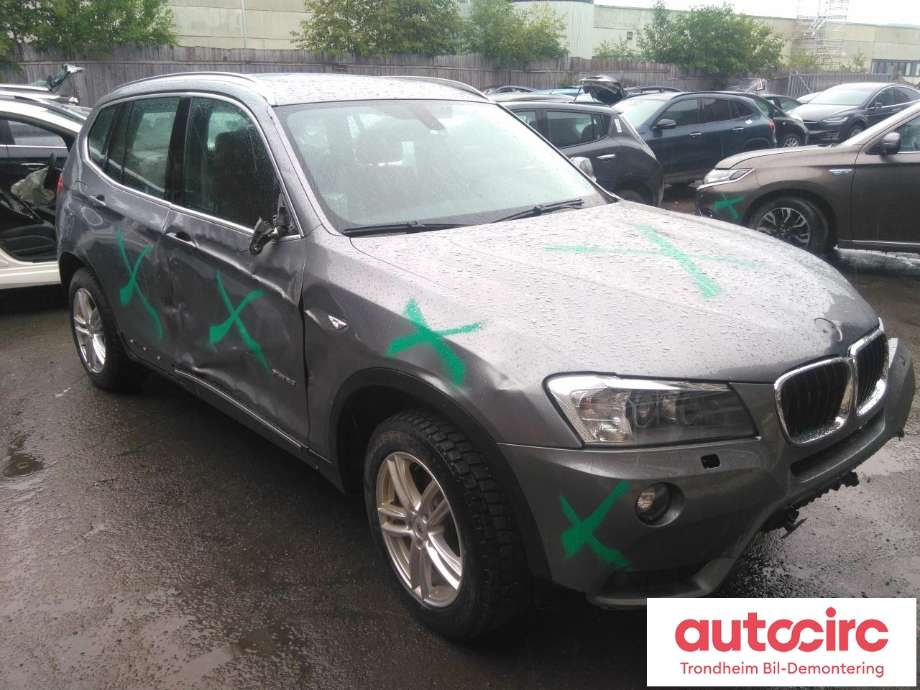 BMW X3 2010-2017 (F25) (F25), Motorkode: N47D20C, Girkassekode: 