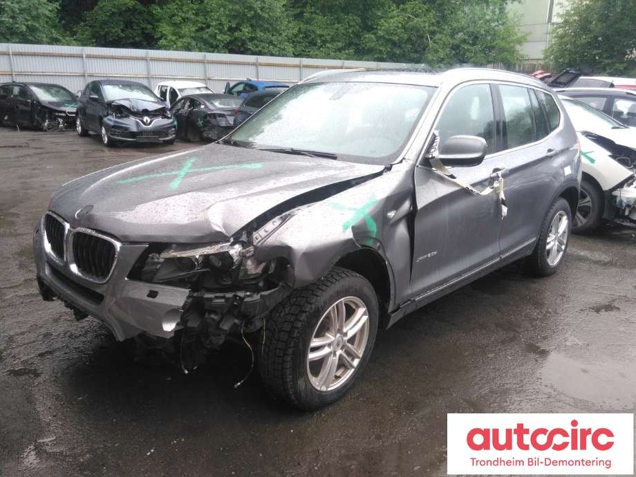 BMW X3 2010-2017 (F25) (F25), Motorkode: N47D20C, Girkassekode: 